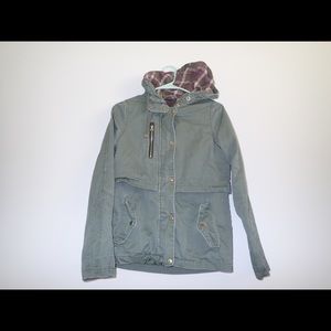 Topshop Petite Army Jacket